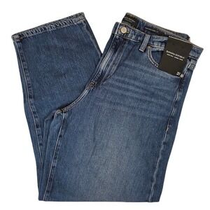 Banana Republic Women's Size 31 High Rise Barrel‎ Taper Jeans Medium Wash NWT